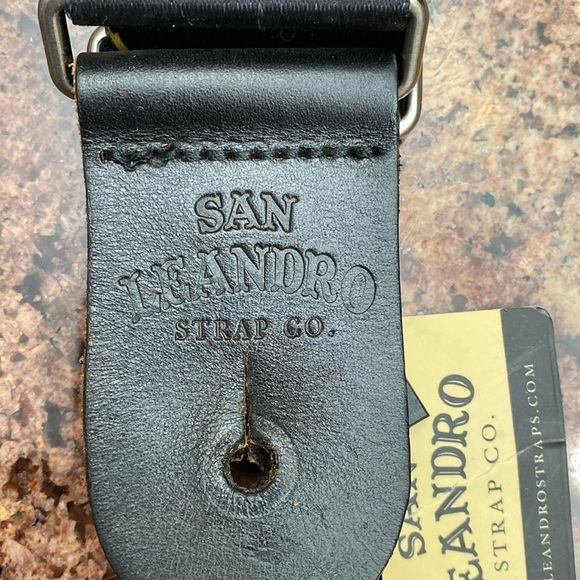 Guitar Strap San Leandro strap Co. Vintage inspired Fun Musical - Picture 5 of 7